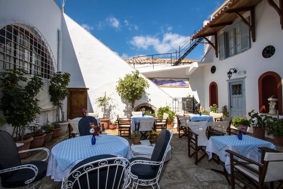 ACHILLEAS PENSION — destination wedding venue in Idra 180 40, Greece