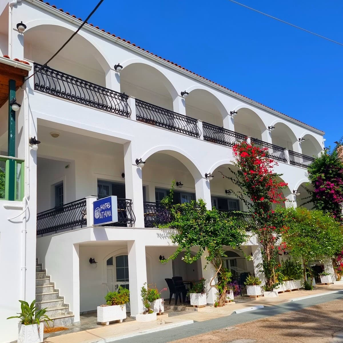 Athina Hotel: destination wedding venue in Karavomylos 280 80, Greece