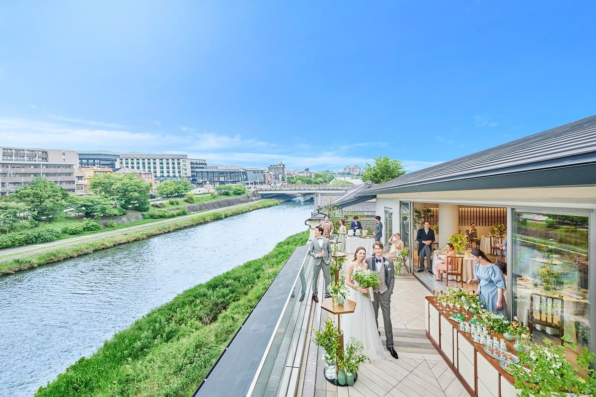 Atoll Terrace Kamogawa: destination wedding venue in 600-8017, Japan
