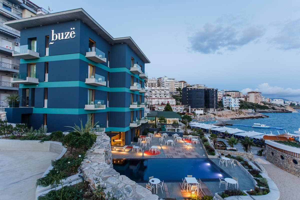 buzë hotel: destination wedding venue in Saranda, Albania