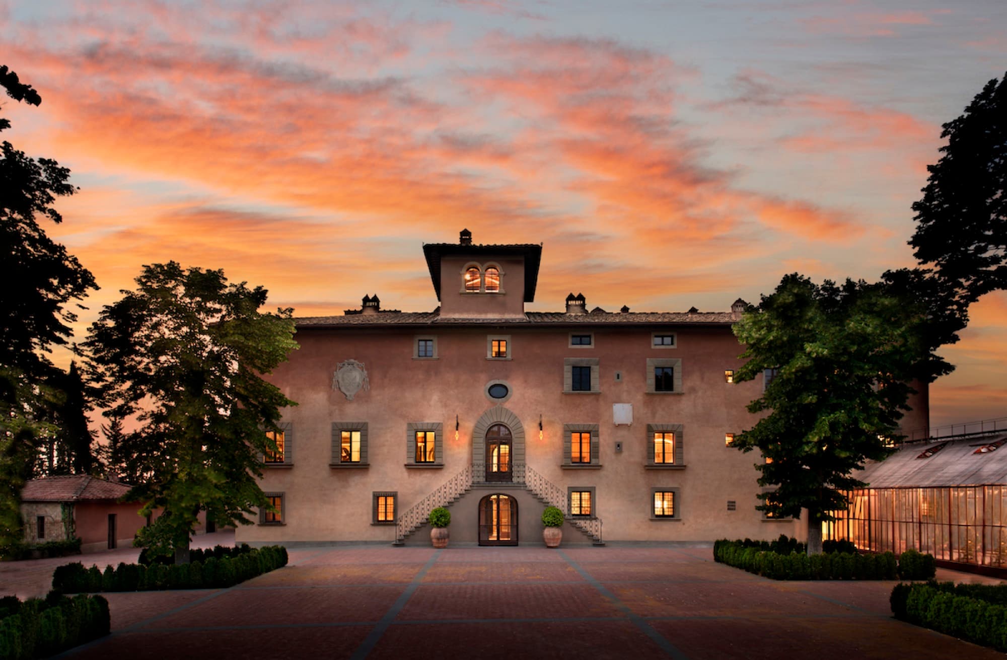 Vignamaggio’s Renaissance villa and gardens in Greve in Chianti