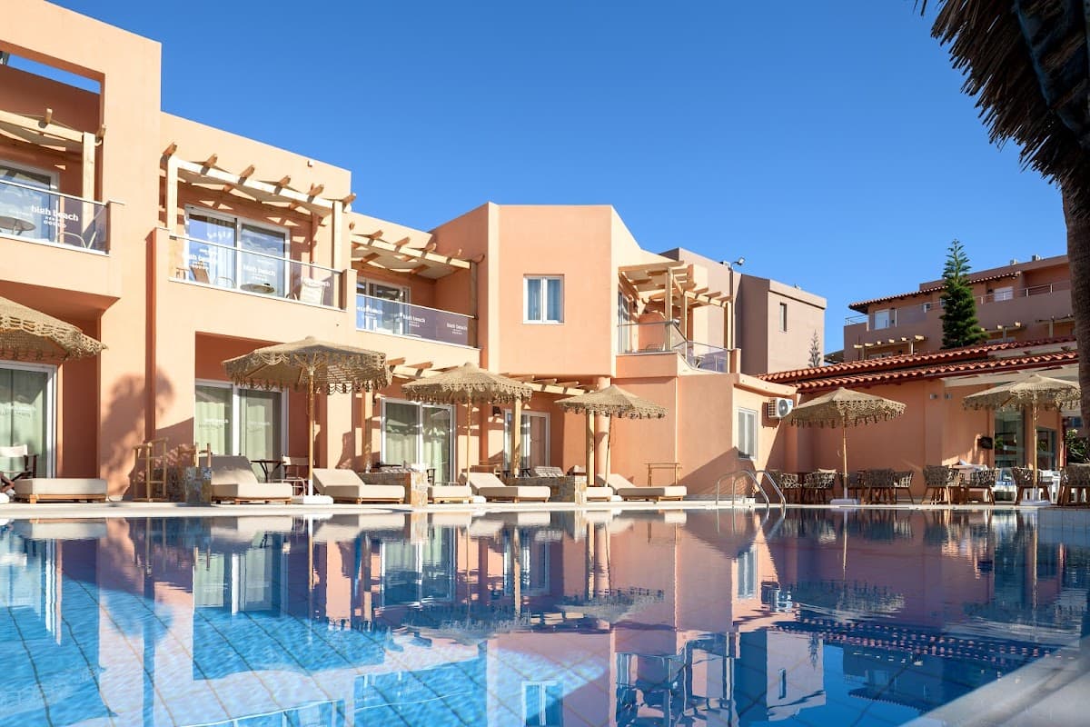 High Beach Resort: destination wedding venue in Malia 700 07, Greece