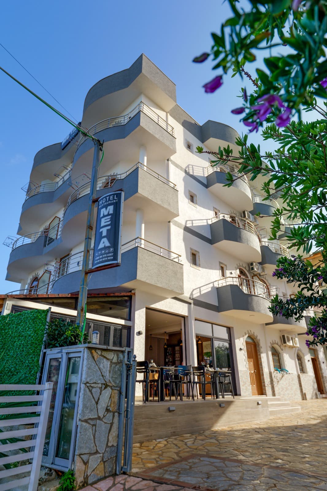 Hotel Meta — destination wedding venue in Ksamil, Albania