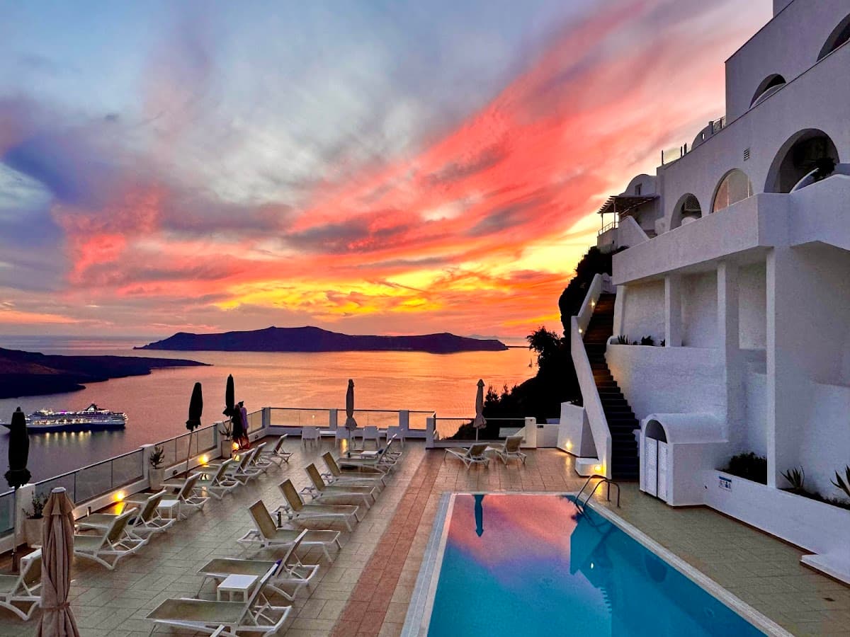 Hotel Tzekos Villas — destination wedding venue in Thira 847 00, Greece