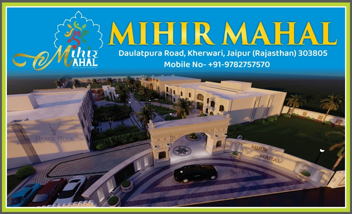 Mihir mahal — destination wedding venue in Rajasthan 303805, India