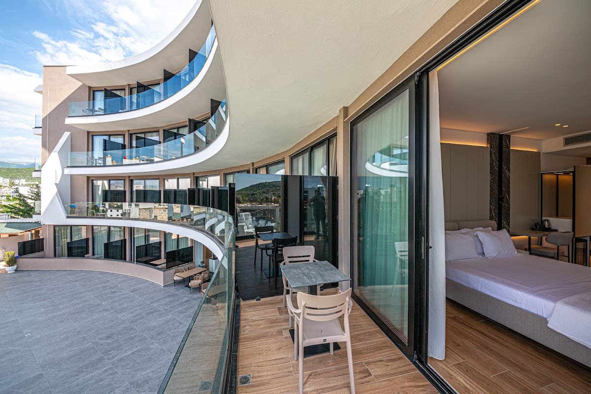 Nobbu Hotel Ksamil: destination wedding venue in Ksamil 9706, Albania