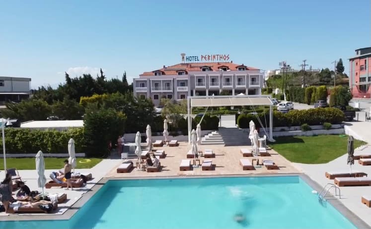 Perinthos Hotel — destination wedding venue in Ionia 570 11, Greece