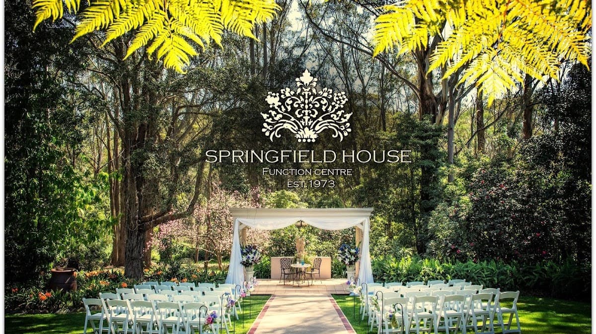 Springfield House: destination wedding venue in Dural NSW 2158, Australia