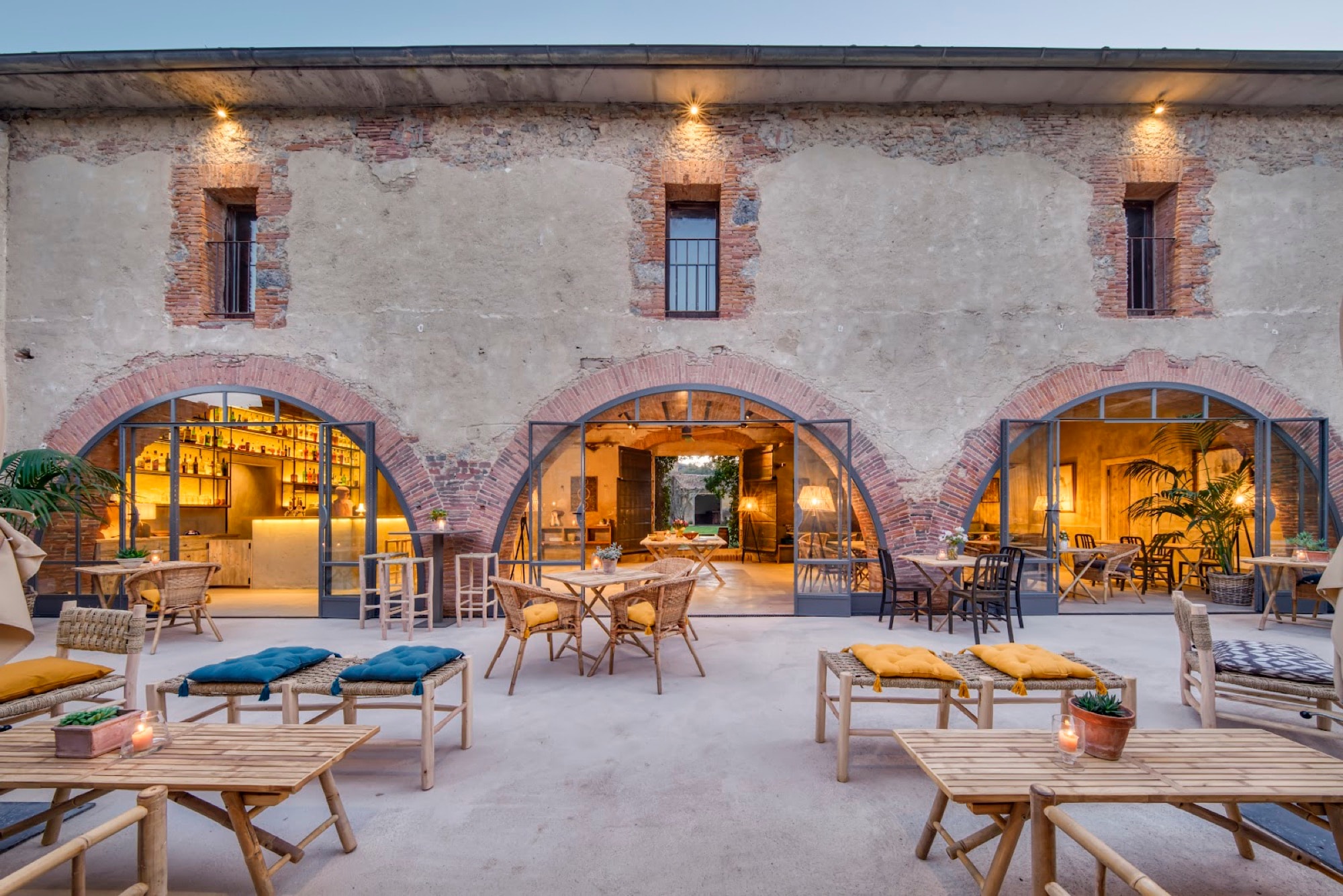 La Pescaia’s courtyard estate among Maremma olive groves