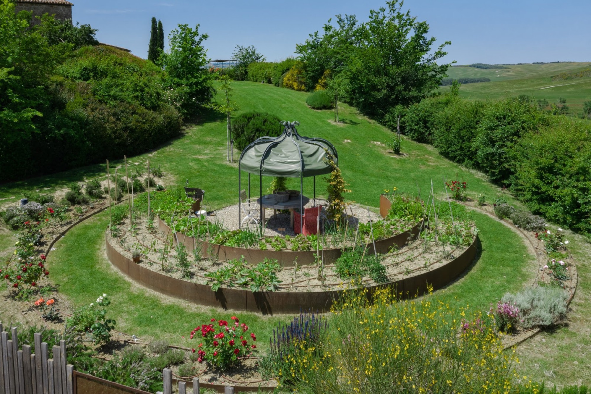 Villa Pienza country house overlooking the Val d’Orcia