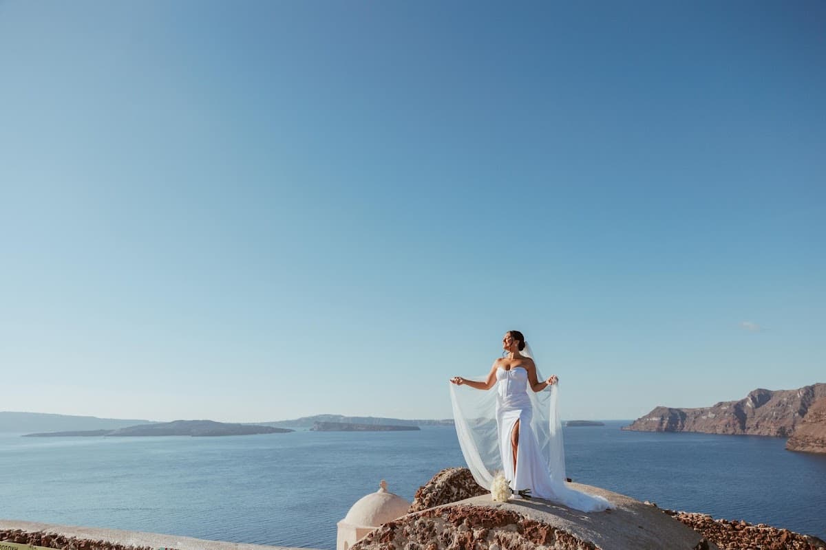 Casamento na Grecia - Destination wedding e ensaios fotograficos — wedding planner in Santorini
