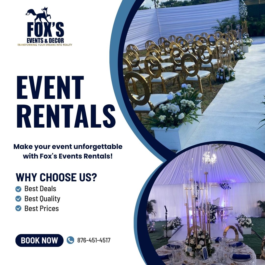 Fox's Events and Decor — wedding planner in Jamaica