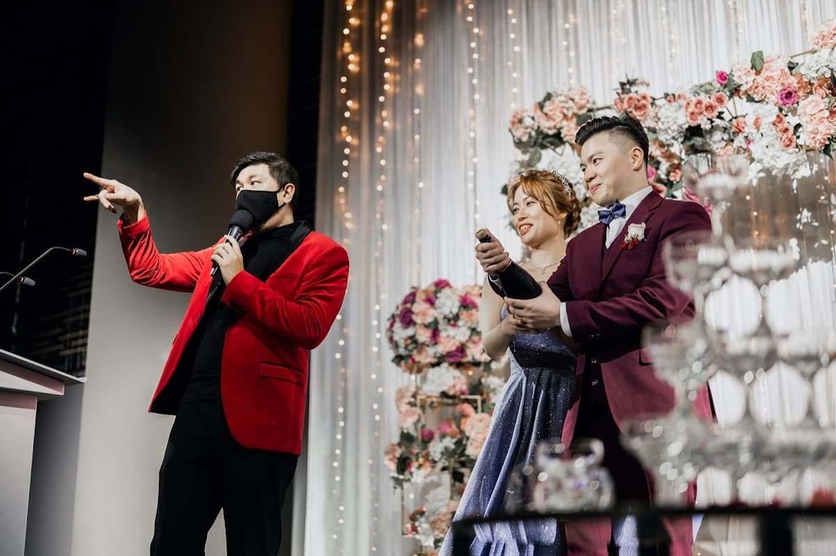 Linus Lee The Wedding Master & Masterpiece Entertainment - Wedding Emcee, Organizer, Music Entertainer Singapore — wedding planner in #07-54 Paya Lebar Square, Singapore 409051