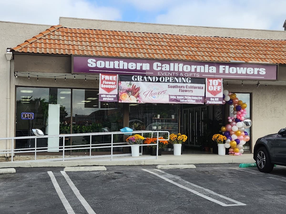 Southern California Flowers-Events & Gifts — wedding florist in Los Angeles