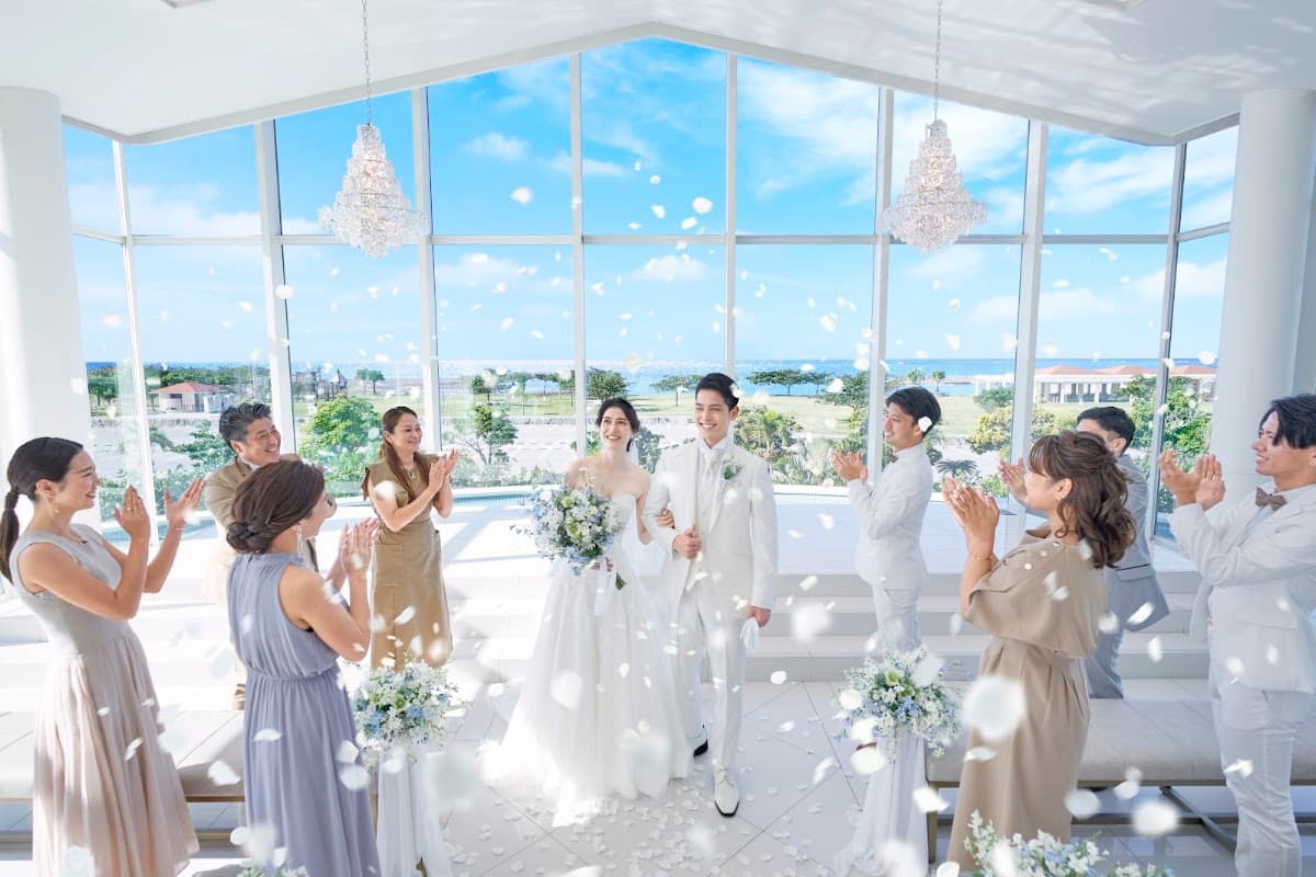 A small wedding Okinawa shop, destination wedding venue in Nishizakichō, Japan