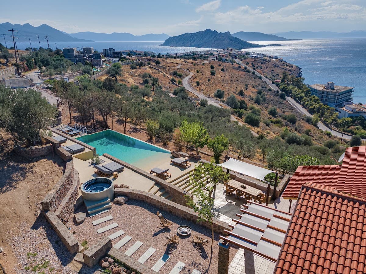Aelia & Melitta Villas, destination wedding venue in Perdika 180 10, Greece