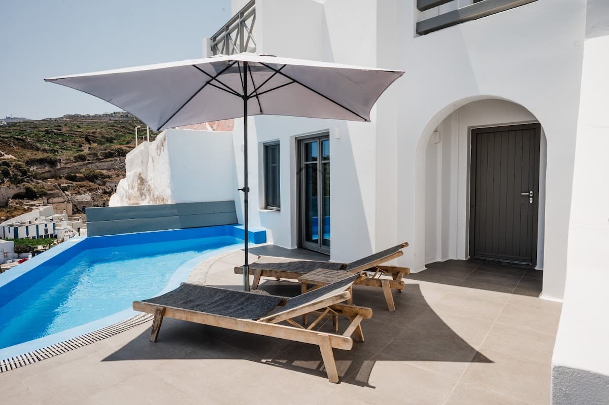 Amphitrite Suites Santorini: destination wedding venue in Vothonas 847 00, Greece
