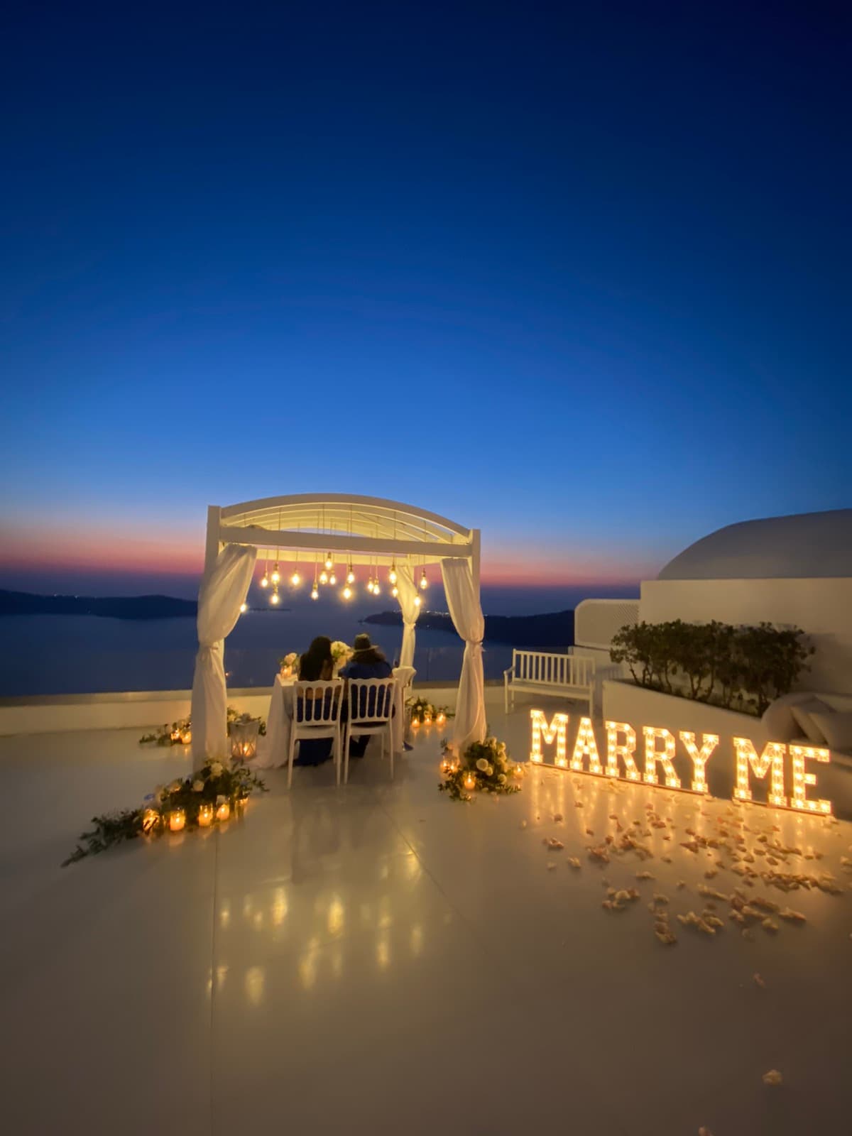 Andromeda Villas & Spa Resort: destination wedding venue in Imerovigli 847 00, Greece
