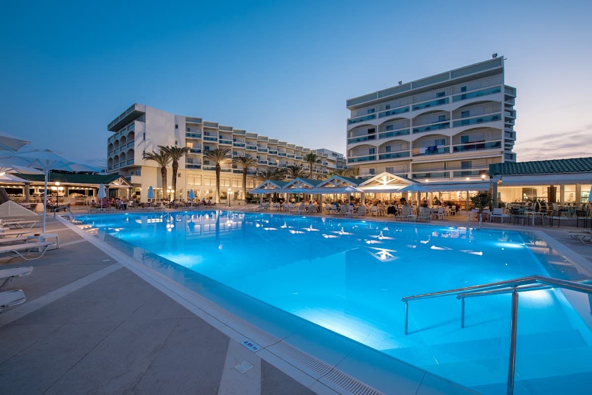 Apollo Beach Hotel: destination wedding venue in Faliraki 851 05, Greece