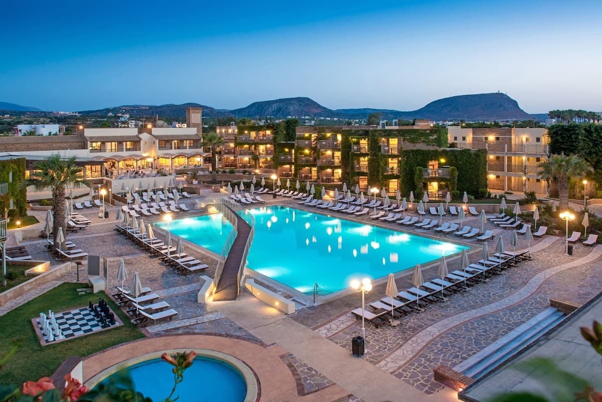 Bella Beach Hotel: destination wedding venue in Anissaras 714 09, Greece