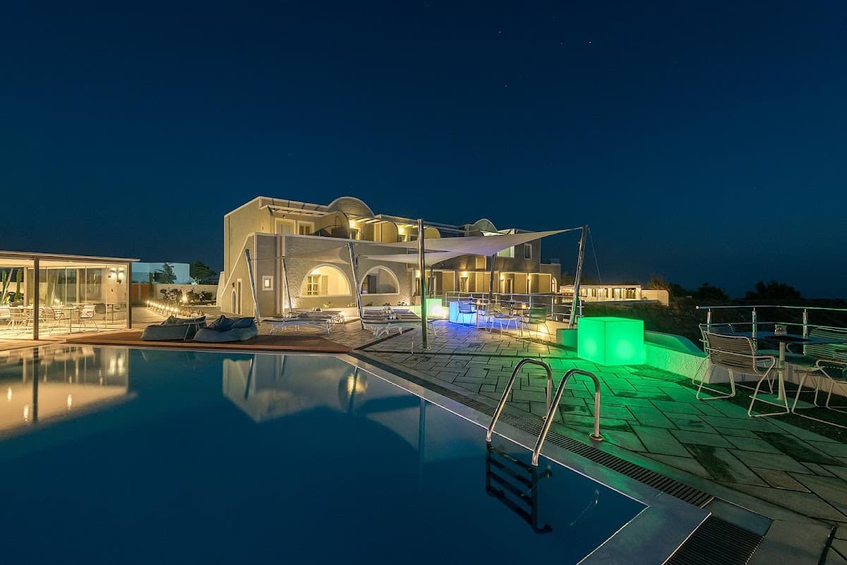 Calderas dolphin suites — destination wedding venue in Megalochori 847 00, Greece