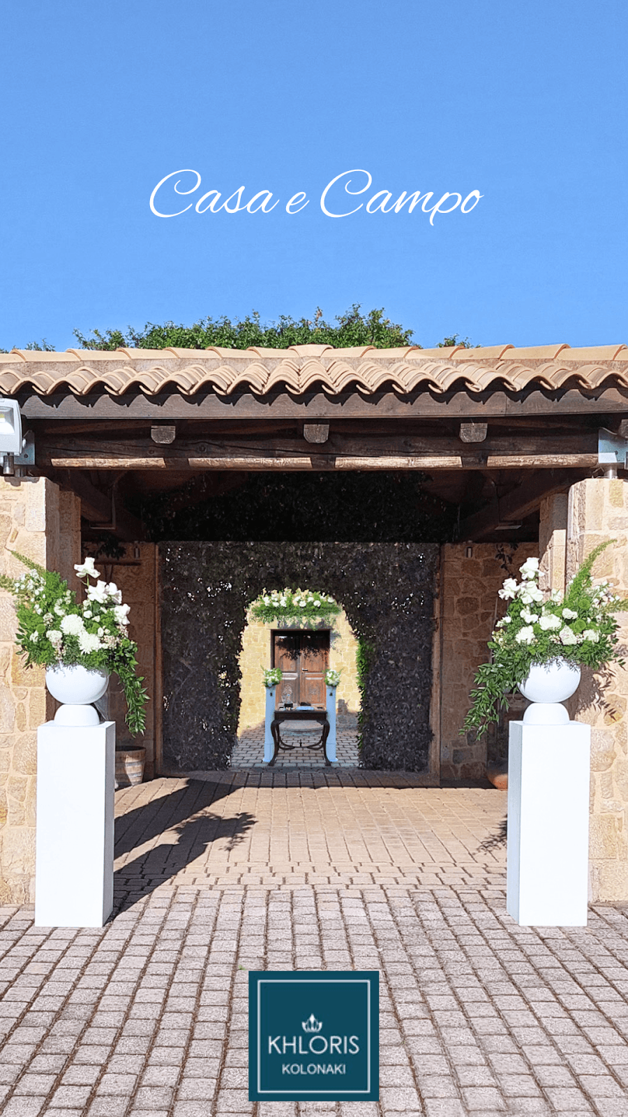 Casa e Campo: destination wedding venue in Kokkinovrachos 190 14, Greece