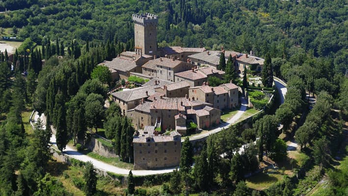 Castello di Gargonza: destination wedding venue in Province of Arezzo, Italy