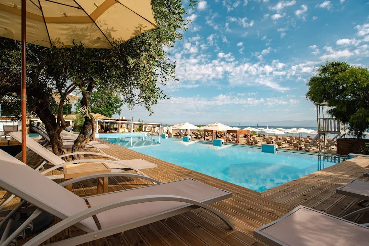 Cavomarina Beach Hotel: destination wedding venue in Kavos 490 80, Greece