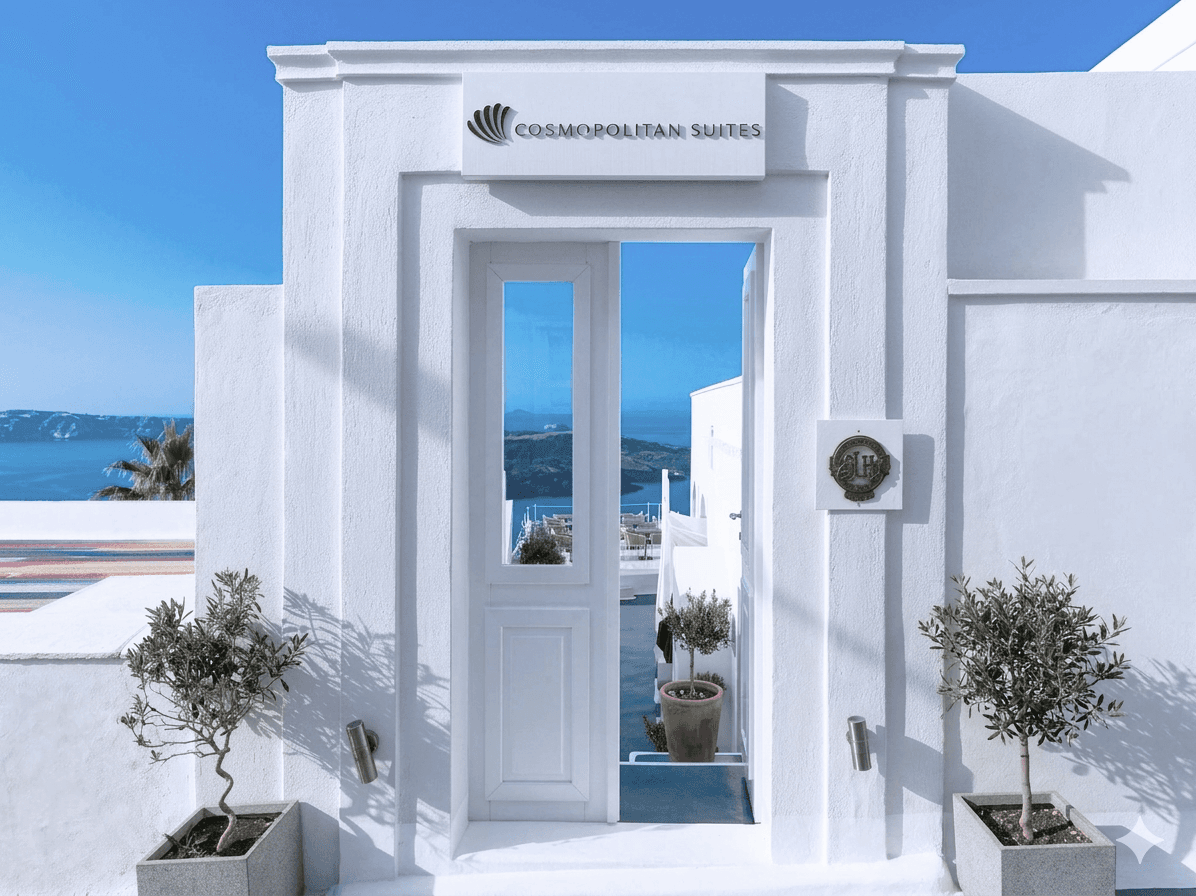 Cosmopolitan Suites: destination wedding venue in Fira 847 00 SANTORINI, Greece