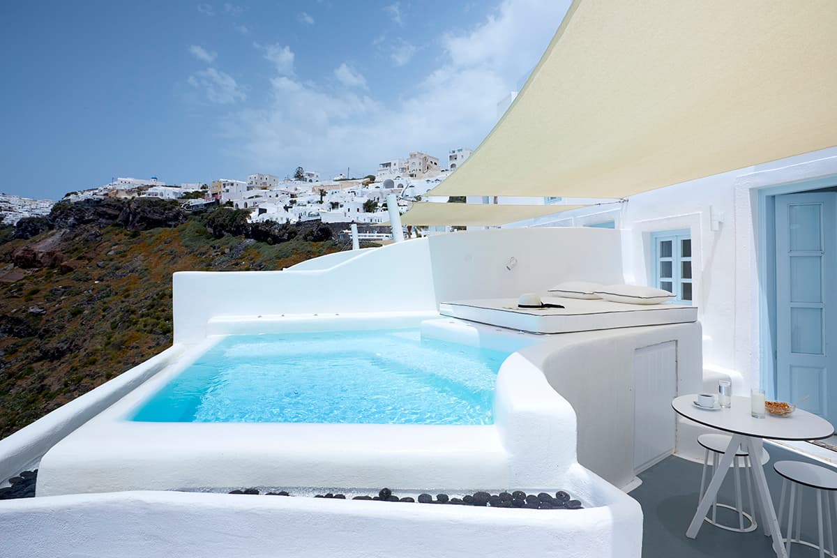 Dana Villas & Infinity Suites: destination wedding venue in Thira 847 00, Greece