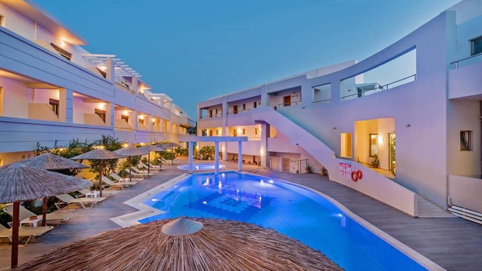 Delfina Boutique Hotel: destination wedding venue in Paralia Kourna 730 07, Greece