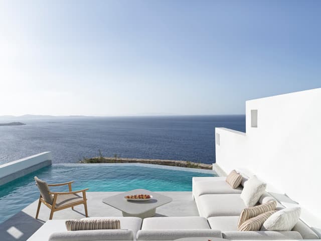 Deos Mykonos - A Myconian Collection Hotel: destination wedding venue in Mykonos 846 00, Greece