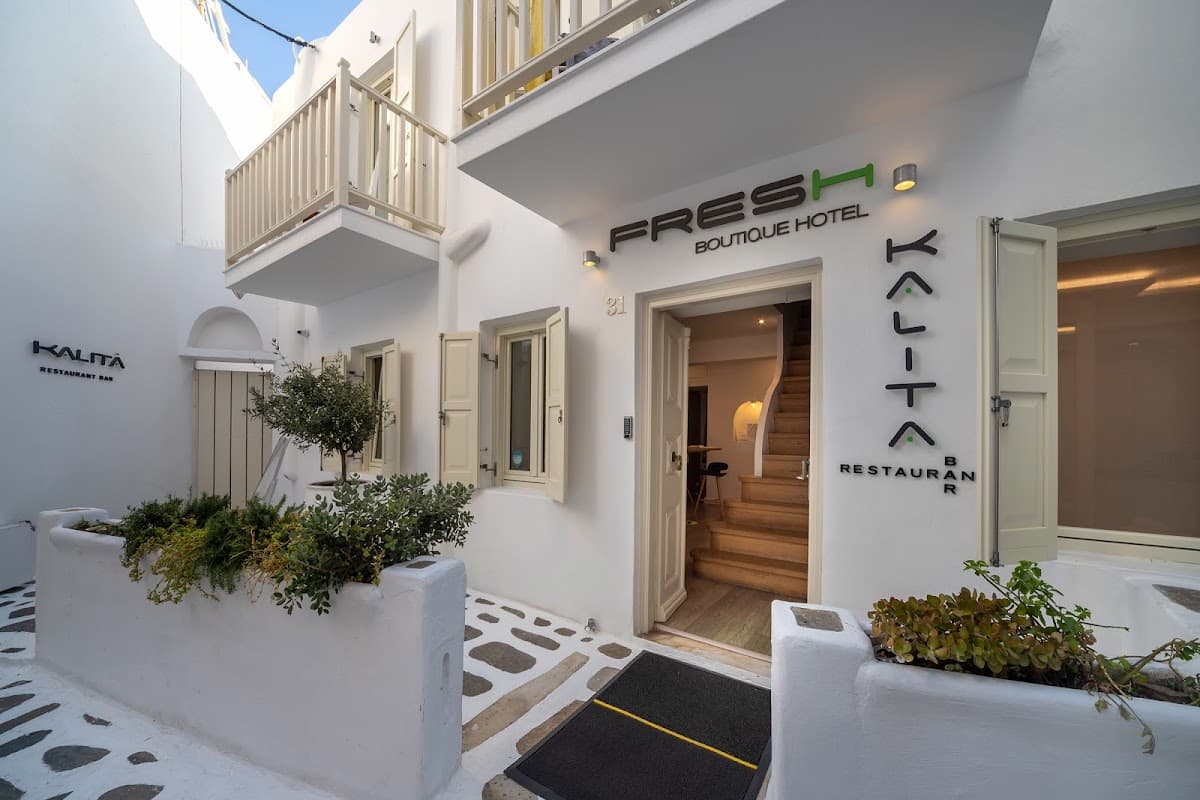 Fresh Boutique Hotel Mykonos: destination wedding venue in Mykonos Town 846 00, Greece