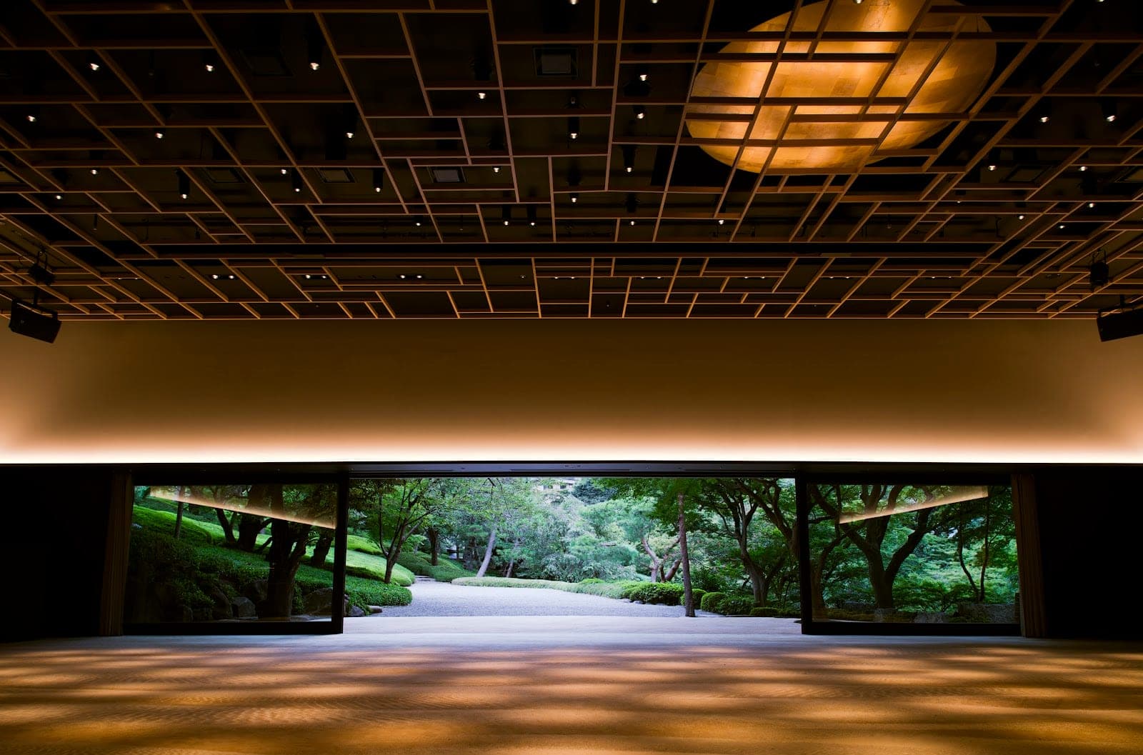 The Edo-period pond garden and bonsai collection at Happo-en in Shirokanedai, Tokyo