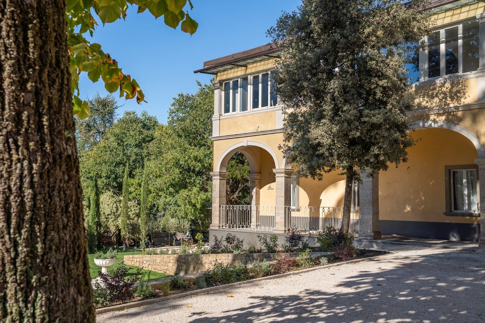 Hotel Villa L’Avvenire, a nineteenth-century villa in its park on the edge of Siena