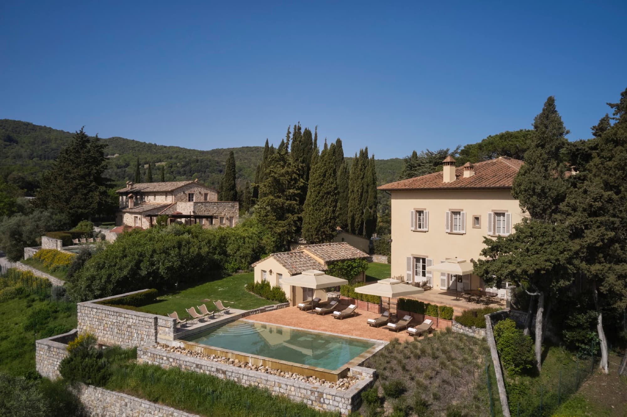 Rosewood Castiglion del Bosco’s medieval borgo above the Val d’Orcia