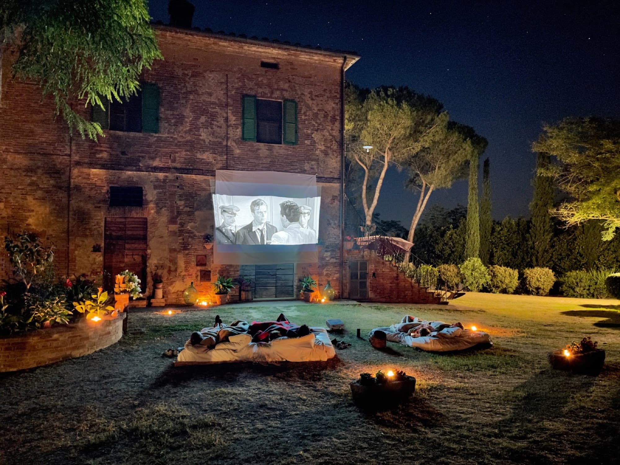 Villa Cozzano’s 16th-century courtyard estate near Lake Trasimeno
