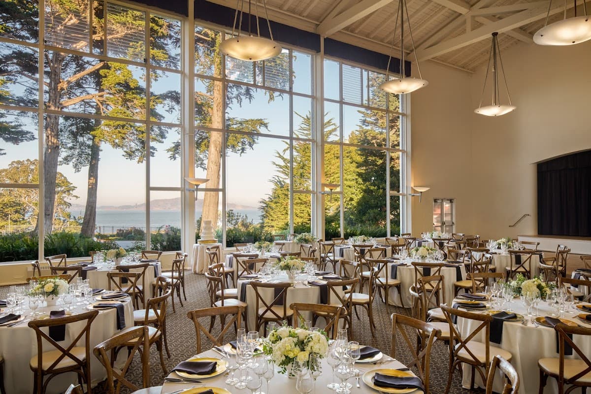 Golden Gate Club at The Presidio: destination wedding venue in CA 94129, USA