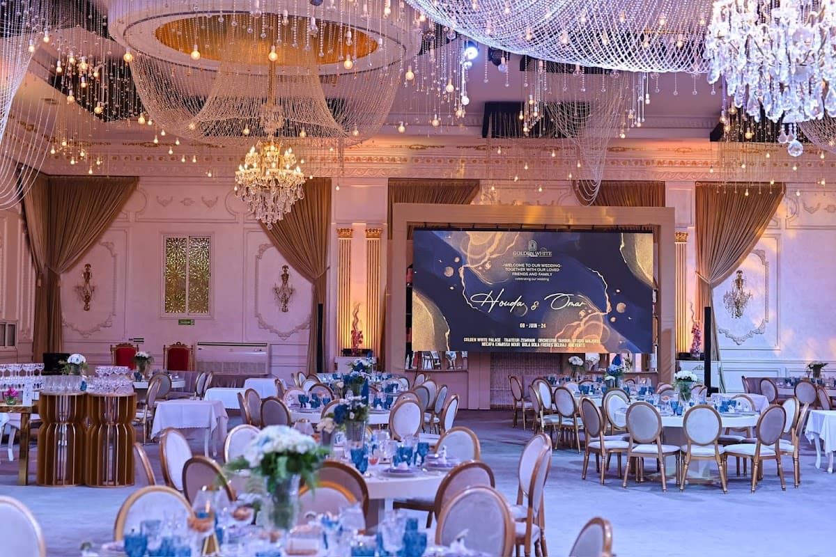 Golden White Palace — destination wedding venue in Marrakesh 40063, Morocco