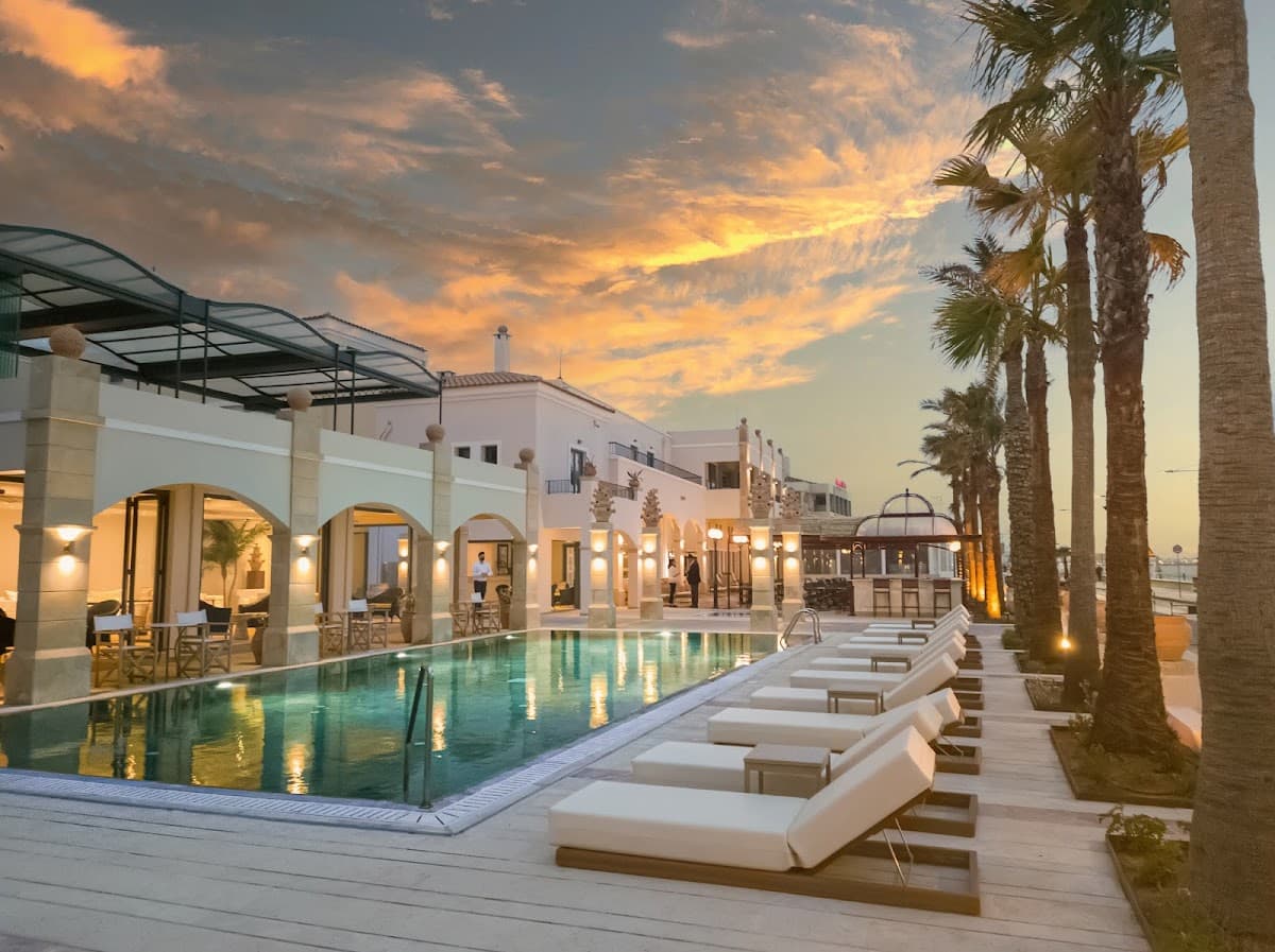 Grecotel Plaza Beach House: destination wedding venue in Rethymno 741 00, Greece
