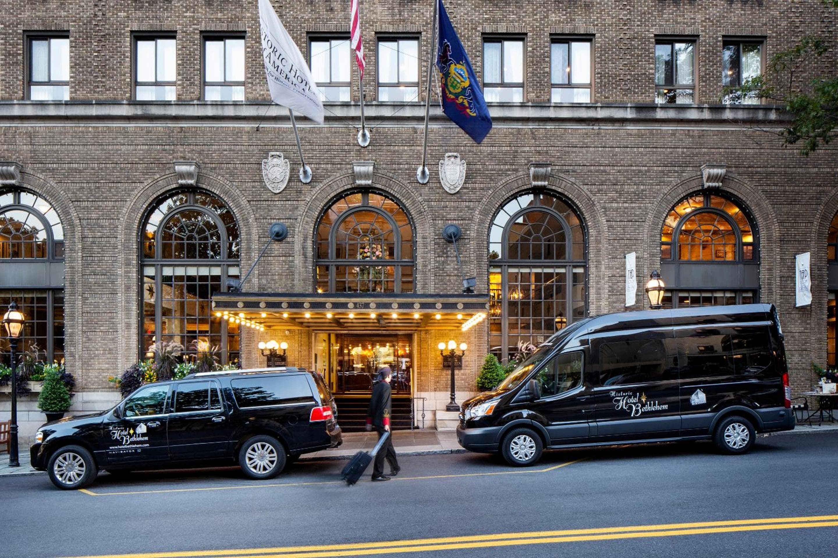 Historic Hotel Bethlehem, wedding venue in Bethlehem, United States