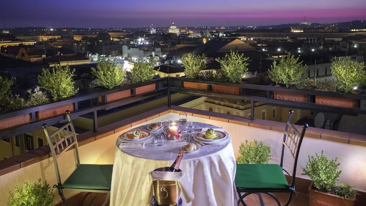 Hotel Diana Roof Garden Rome: destination wedding venue in 00185 Roma RM, Italy