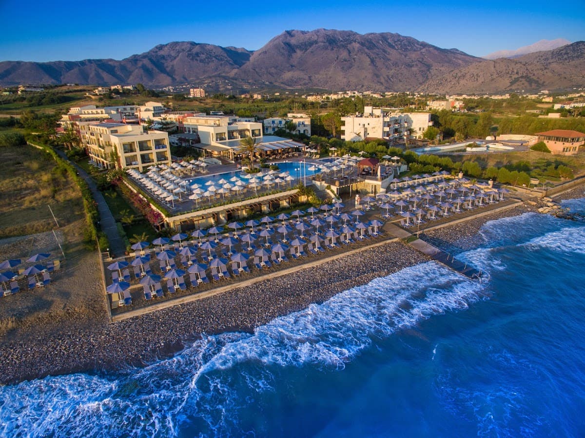 Hotel Hydramis Palace: destination wedding venue in Paralia Kourna 730 07, Greece