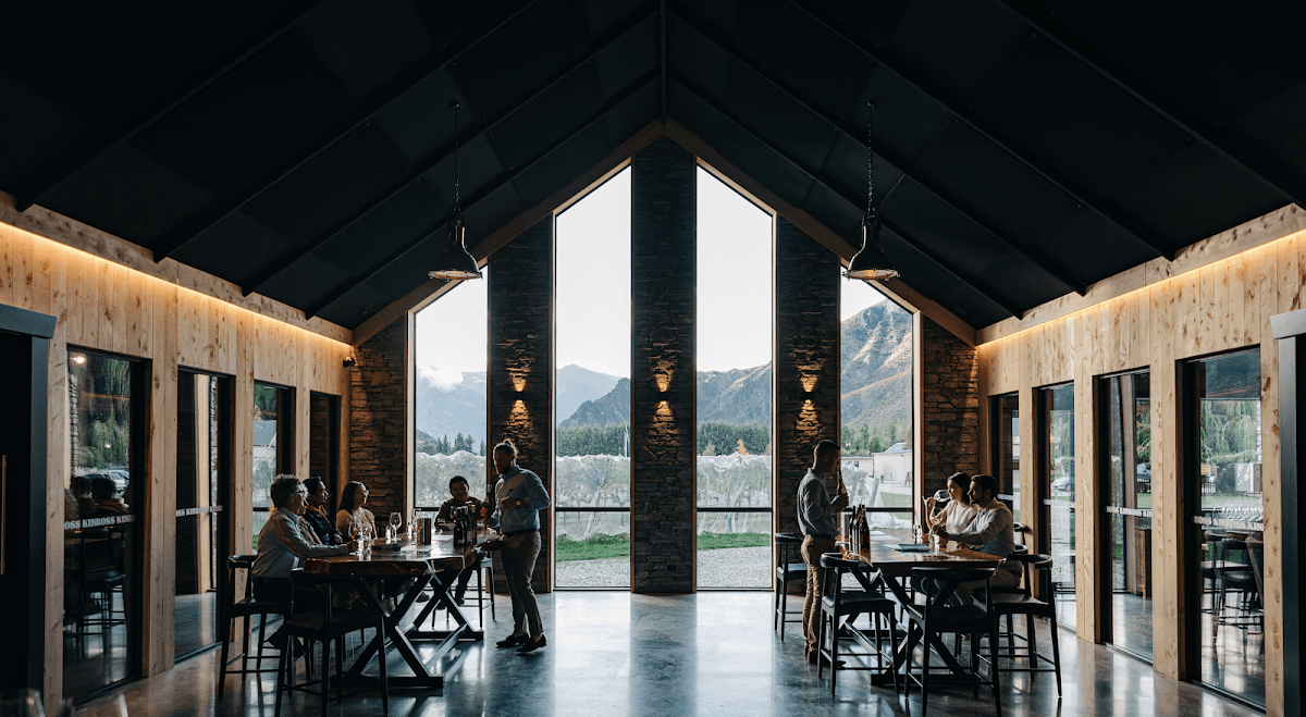 Kinross Winery, Cellar Door & Cottages: destination wedding venue in Queenstown 9371, New Zealand
