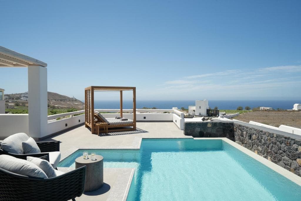 La Ponta Villas & Suites - Santorini: destination wedding venue in Akrotiri 847 00, Greece