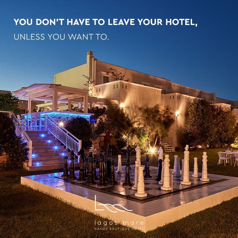 Lagos Mare Hotel: destination wedding venue in Agios Prokopios 843 00, Greece