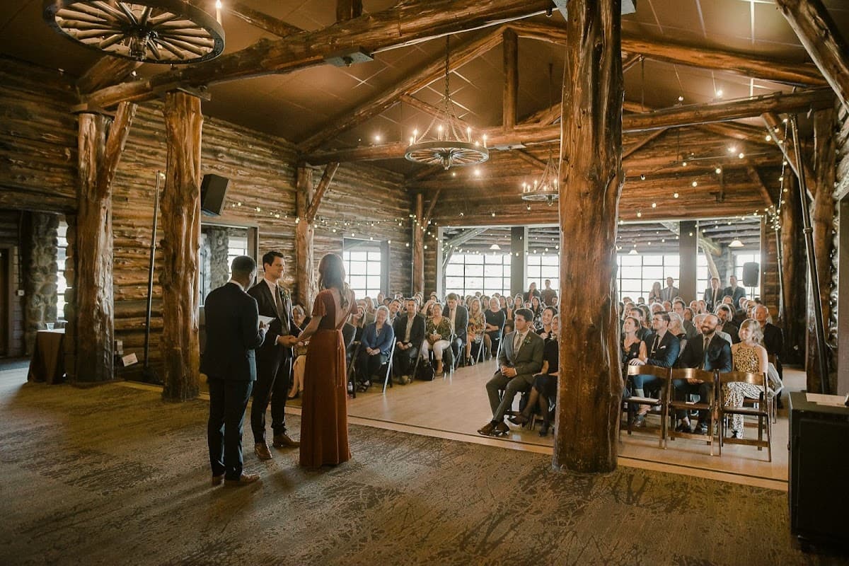 Log Cabin at the Presidio: destination wedding venue in CA 94129, USA