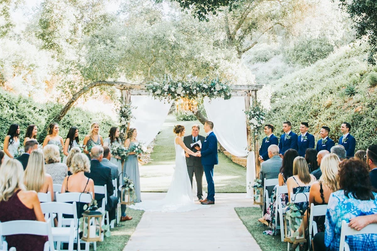 Los Willows Wedding Estate, destination wedding venue in CA 92028, United States