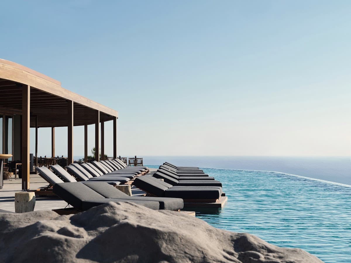 Magma Resort Santorini - The Unbound Collection by Hyatt: destination wedding venue in Vourvoulos 847 00, Greece