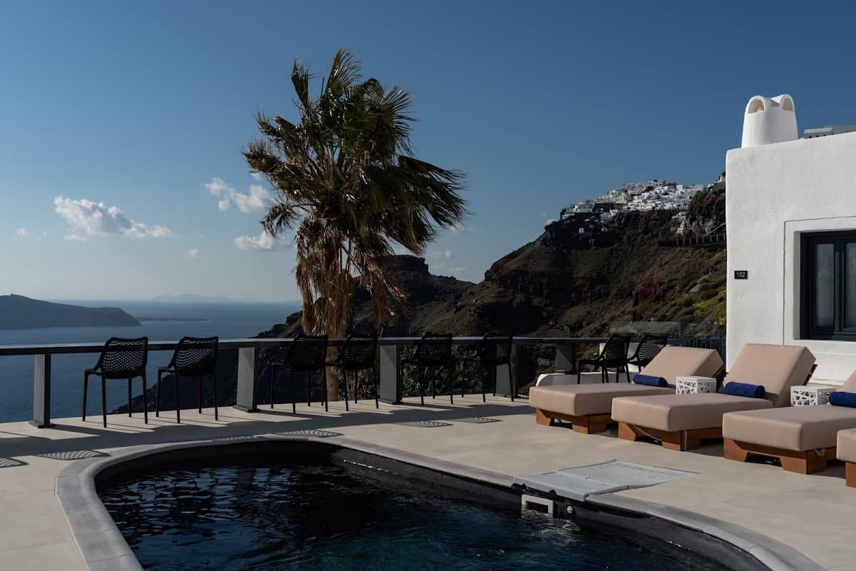 Mill Houses New Elegant Suites by Mr and Mrs White: destination wedding venue in Thira 847 00, Greece